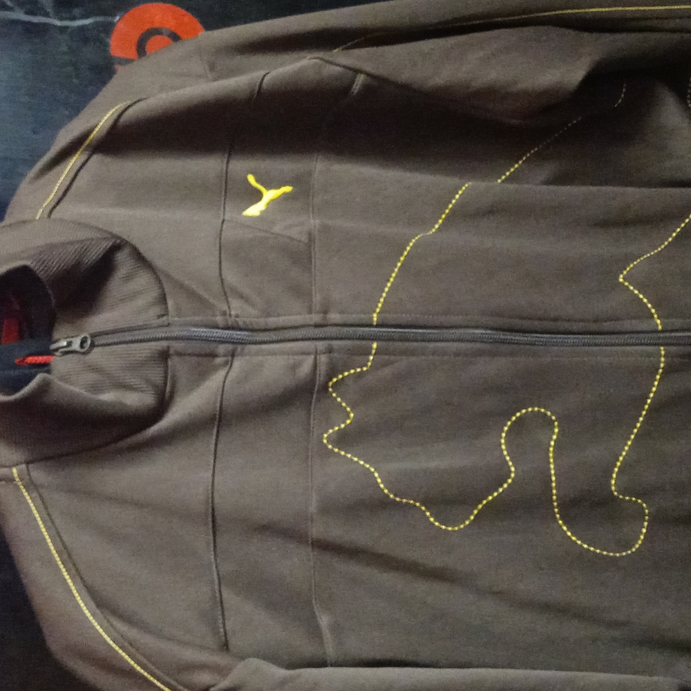 Light jacket by puma 1×brown/yellow